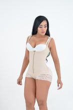 Cargar imagen en el visor de la galería, 1412C2 BODY CON ESPALDA ANCHA ZIPPER FRONTAL CACHETERO
