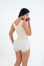 Cargar imagen en el visor de la galería, 1412C2 BODY CON ESPALDA ANCHA ZIPPER FRONTAL CACHETERO
