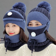 Cargar imagen en el visor de la galería, Gorras de frio 3 piezas
